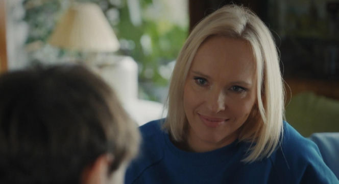 M jak miłość odc. 1921. Franek (Jarosław Śmigielski), Dorota (Iwona Rejzner)