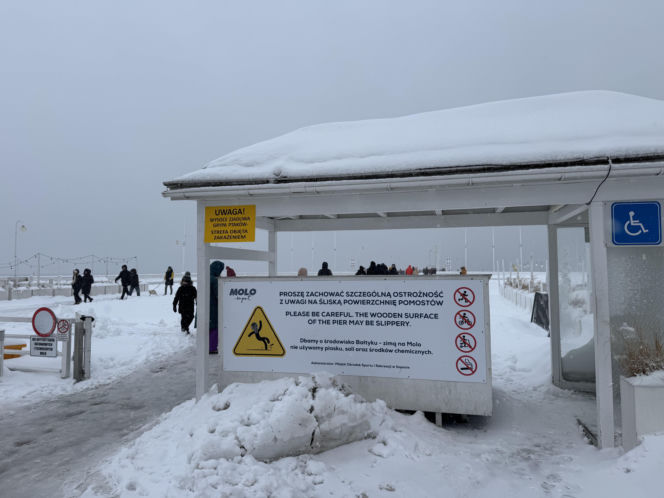 Bałtyk zimową porą, uchwycony w kadrach