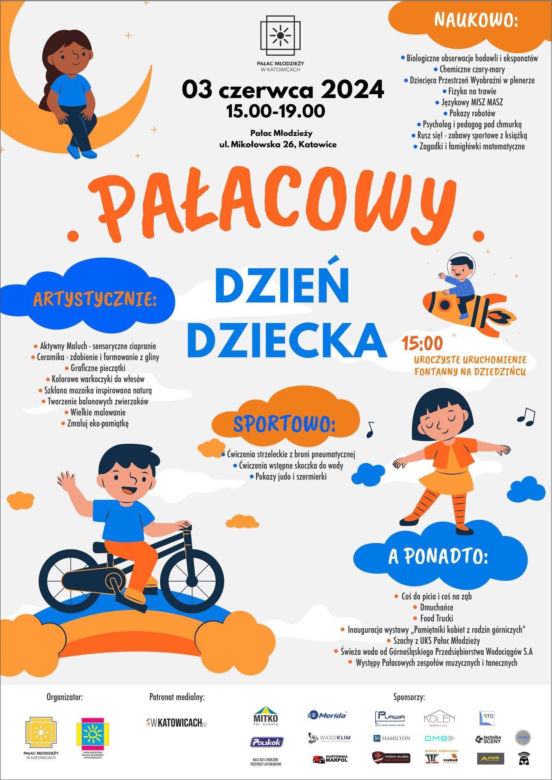 Pałacowy Dzień Dziecka w Pałacu Młodzieży w Katowicach