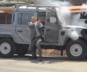 Land Rover Defender w filmie SkyFall