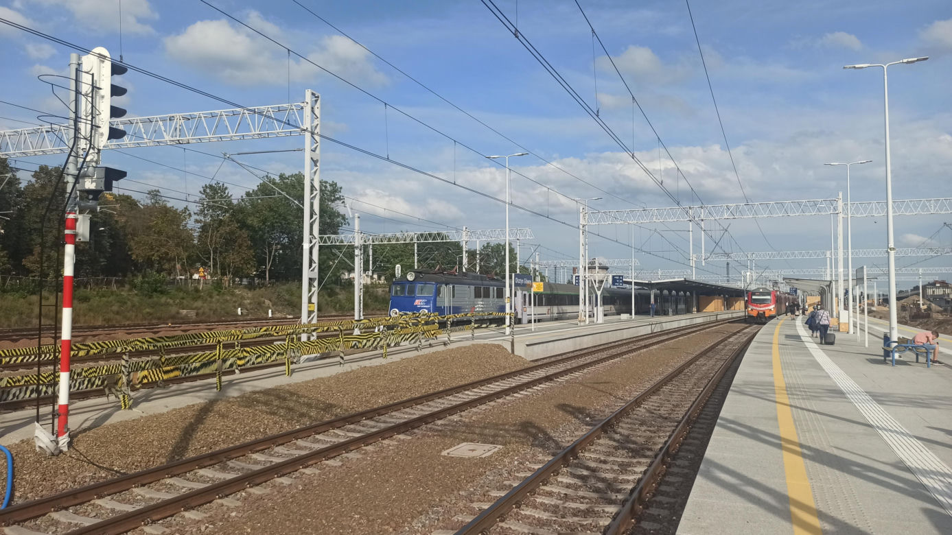Dworzec Główny - postępy przy budowie