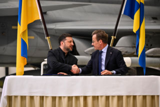 Szwedzkie myśliwce Gripen dla Ukrainy. Szwecja przekaże i sprzeda łącznie 36 myśliwców