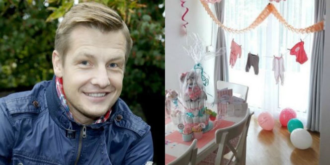 Rafał Mroczek pochwalił się, że będzie miał córkę