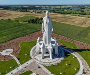 Poświęcenie pomnika Matki Boskiej w Konotopiu