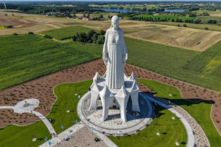Poświęcenie pomnika Matki Boskiej w Konotopiu