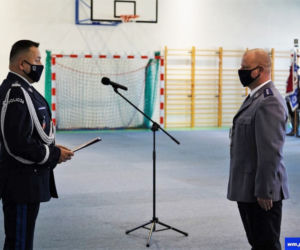 Nowi funkcjonariusze warmińsko-mazurskiej policji już po ślubowaniu