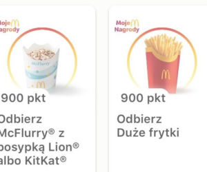Darmowe jedzenie w McDonald's! Ile trzeba uzbierać punktów?