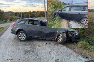 Pijany 62-latek uciekał przed policją. Jego szarża zakończyła się w rowie