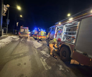Pijany kierowca rozbił auto pod Wołominem! Pięcioro rannych w szpitalu