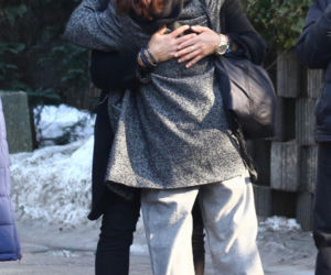 Pogrzeb Mirosława Krawczyka w Gdańsku: Aneta Zając i Mikołaj Krawczyk