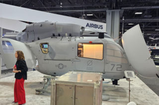 Model MQ-72C prezentowany w USA