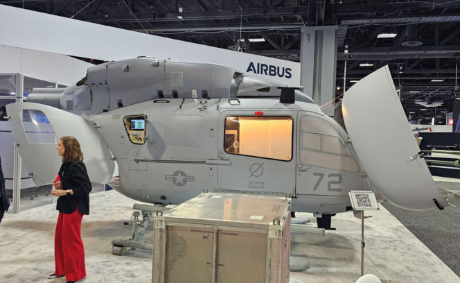 Model MQ-72C prezentowany w USA