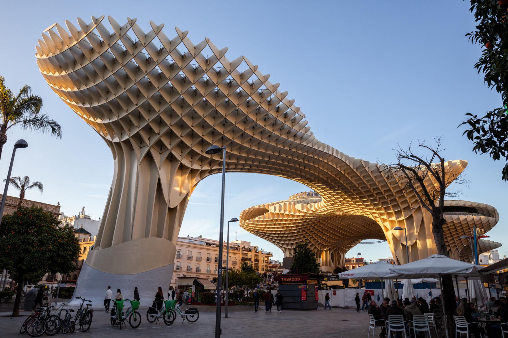 Setas de Sewilla - Metropol Parasol w Sewilli