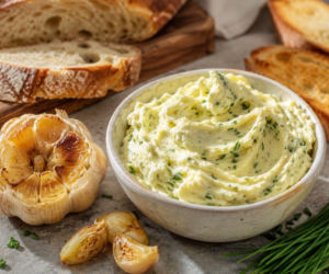 Ubij masło z pieczonym czosnkiem. Kanapki, ziemniaki i grill już nie będą takie same