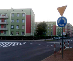 Nowe rondo u zbiegu ulic Wąskiej i Niedziałkowskiego