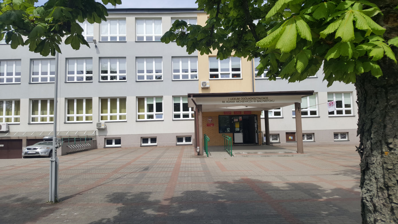 I LICEUM OGÓLNOKSZTAŁCĄCE IM. ADAMA MICKIEWICZA W BIAŁYMSTOKU