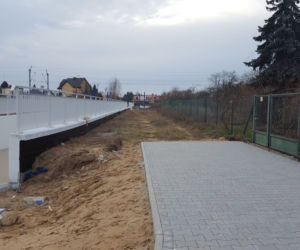 Z Leszczynka na Zaborowo. Tunel pod torami gotowy, ale formalnie jeszcze zamknięty