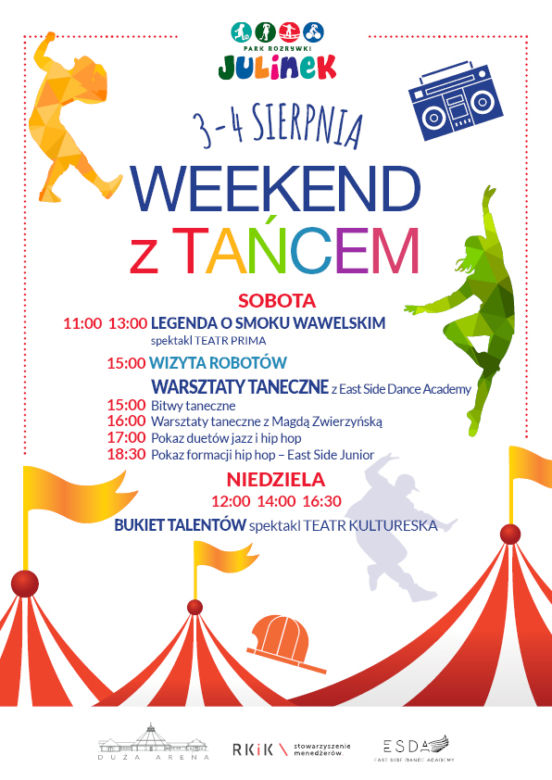 Weekend z tańcem w Parku Rozrywki Julinek