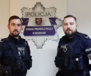 Policjanci uratowali życie desperata
