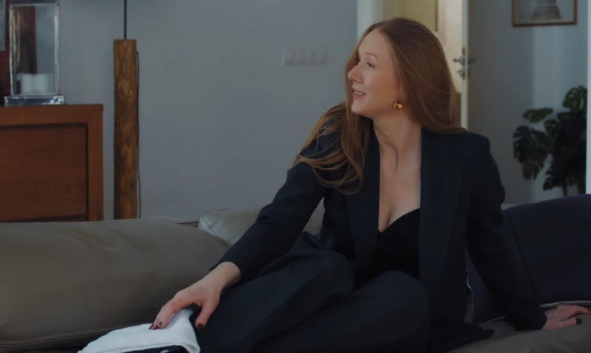 M jak miłość, odc. 1932. Elżbieta Domańska (Katarzyna Dąbrowska)