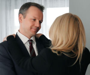 Barwy szczęścia odc. 3394. Karolina (Marta Dąbrowska), Bruno (Lesław Żurek)