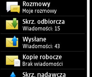 Nokia N8. Jak włączyć odbiór raportów, potwierdzenie doręczenia wiadomości
