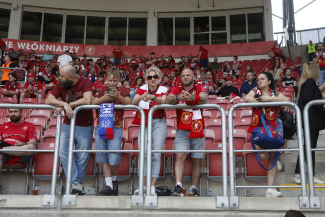 Widzew Łódź - Piast Gliwice: Zdjęcia kibiców i zawodników z meczu 34. kolejki PKO BP Ekstraklasy