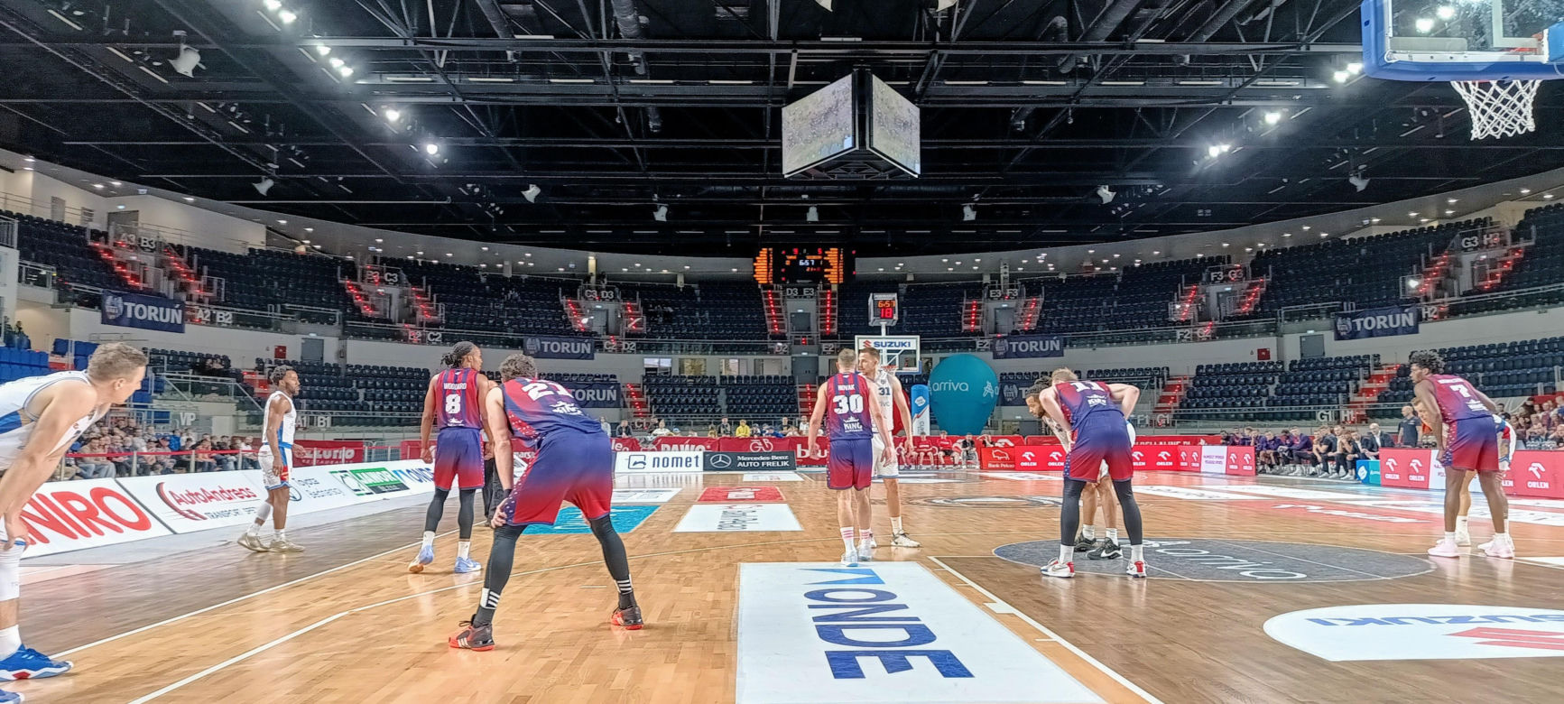 Arriva Polski Cukier Toruń - King Szczecin, zdjęcia z meczu Orlen Basket Ligi