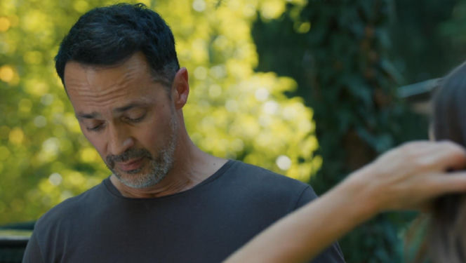 Barwy szczęścia, odcinek 3295. Mariusz (Rafał Cieszyński), Kasia (Katarzyna Glinka)