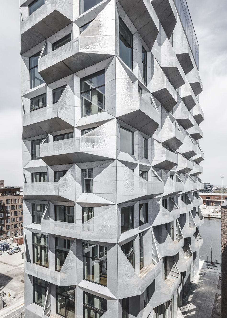 Apartamentowiec The Silo w Kopenhadze   