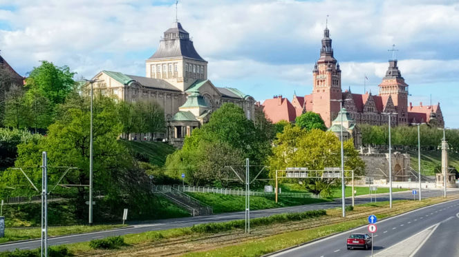 Wały Chrobrego w Szczecinie