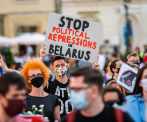 Kraków solidarny z Białorusią