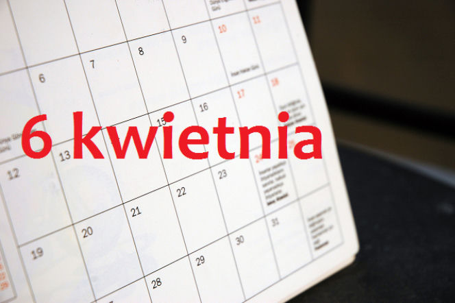 6 kwietnia w kalendarzu