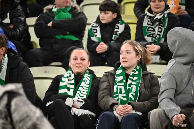 Lechia Gdańsk - Jagiellonia Białystok: Zdjęcia kibiców i zawodników z meczu 24. kolejki PKO BP Ekstraklasy