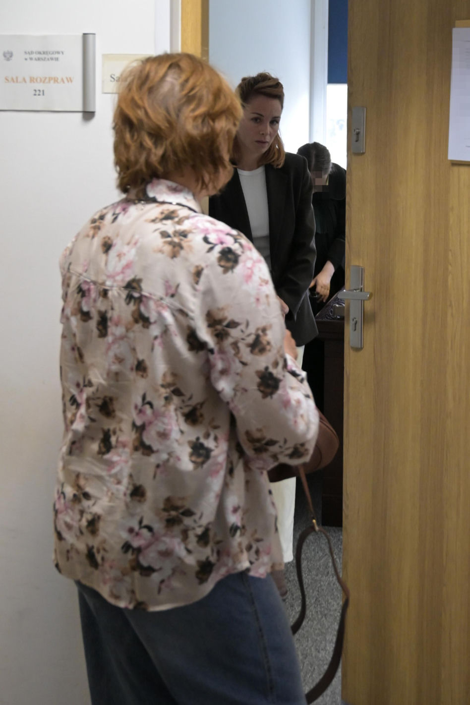 Katarzyna Wajda czekając na rozwód, całowała się w sądzie