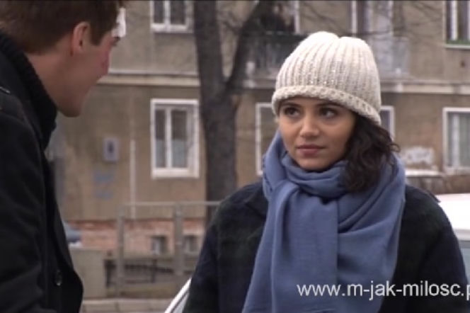 M jak miłość. Marcin (Mikołaj Roznerski), Iza Lewińska (Adriana Kalska)