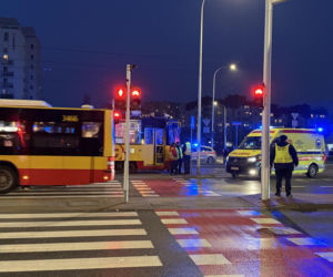 Potrącenie przez tramwaj 17-latki Białołęka