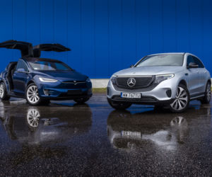 Mercedes-Benz EQC 400 vs. Tesla Model X 100D