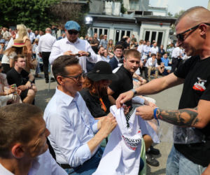 Tak grillował Morawiecki