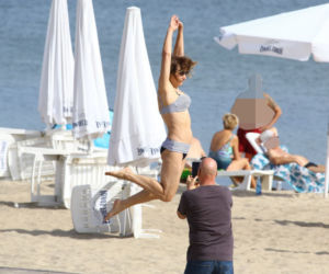 Grażyna Wolszczak wygina śmiało ciało 