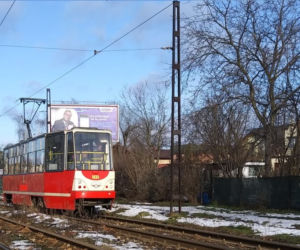 Remont torowiska na ulicy Kasprzaka w Dąbrowie Górniczej