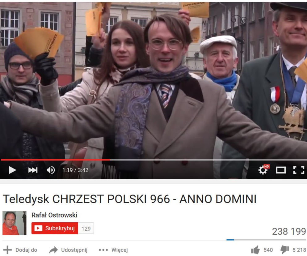 Teledysk CHRZEST POLSKI 966 - ANNO DOMINI 