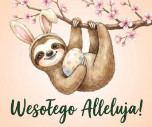 Gify wielkanocne 2026 dla przyjaciół. Zabawne animacje do wysłania znajomym