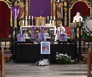 Starogard Gdański. Pogrzeb dzieci, które zmarły w tragicznym pożarze