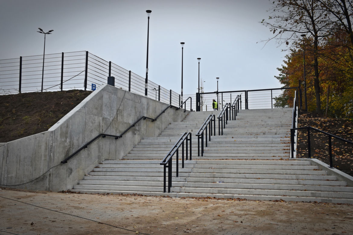 Budowa stadionu w Szczecinie - listopad 2020