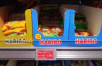 Żelki Haribo w polskich i niemieckich sklepach