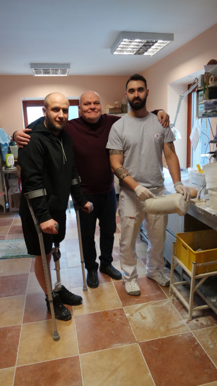 Zrobili protezę dla bohatera [GALERIA]