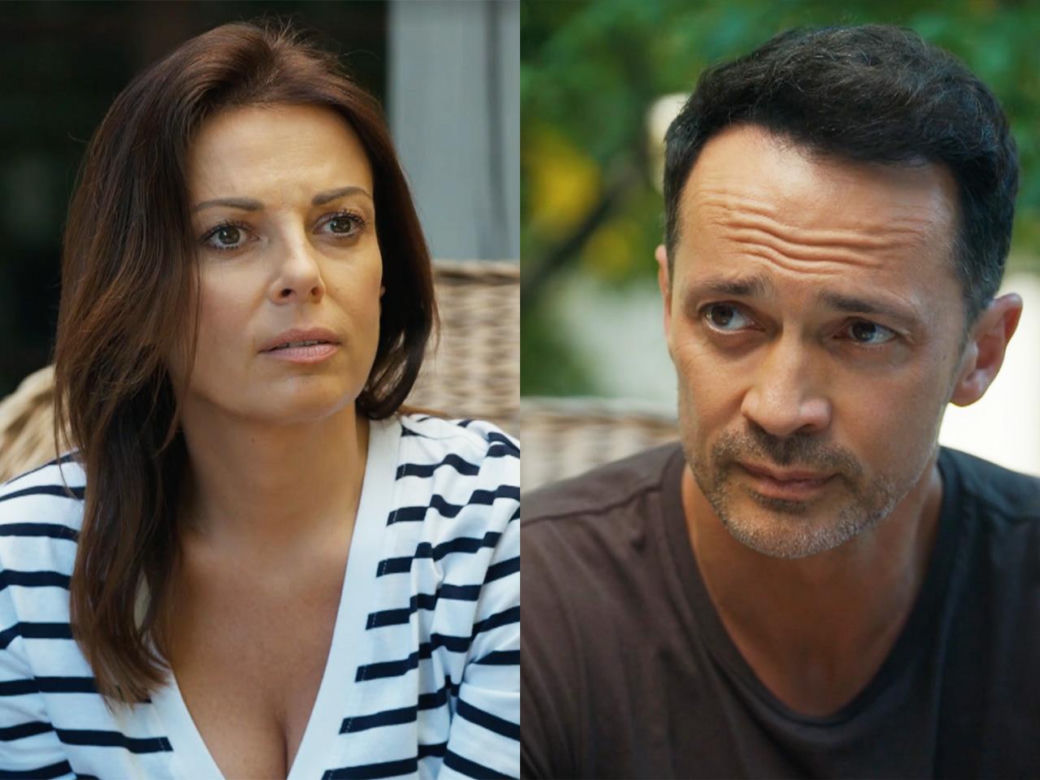 Barwy szczęścia, odcinek 3012: Kasia (Katarzyna Glinka), Mariusz (Rafał Cieszyński) 