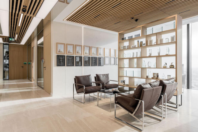 Warszawska siedziba Greenberg Traurig; projekt przestrzeni wspólnych: BIT CREATIVE