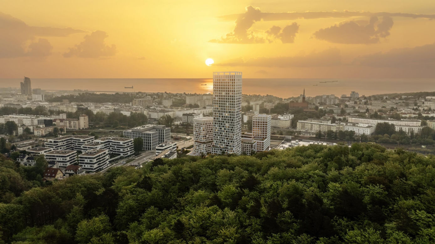 SKYCITY Gdynia - wizualizacja
